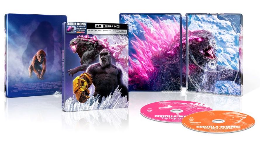 Godzilla X Kong: The New Empire 4K SteelBook (Exclusive) – Blurays