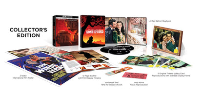 [Pre-Order] Gone with the Wind 4K Full Slip SteelBook: Ultimate Collector's Edition (Exclusive)
