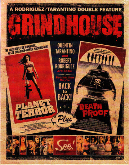 Grindhouse: Planet Terror / Death Proof 1-Click SteelBook (NE#35)(Korea)