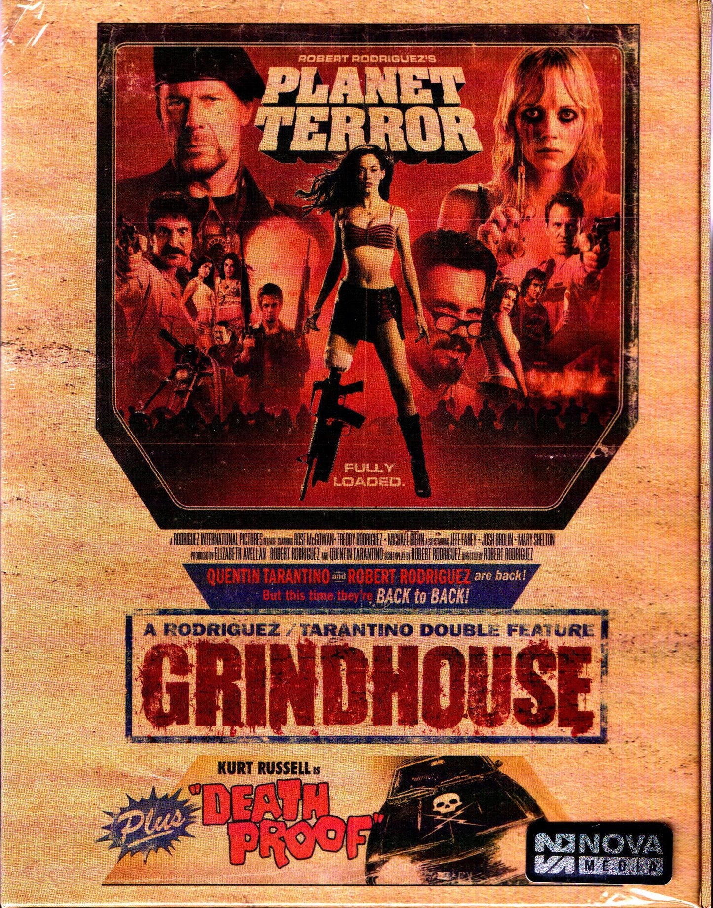 Grindhouse: Planet Terror / Death Proof 1-Click SteelBook (NE#35)(Korea)