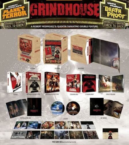 Grindhouse: Planet Terror / Death Proof 1-Click SteelBook (NE#35)(Korea)