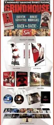 Grindhouse: Planet Terror / Death Proof Full Slip SteelBook (NE#35)(Korea)