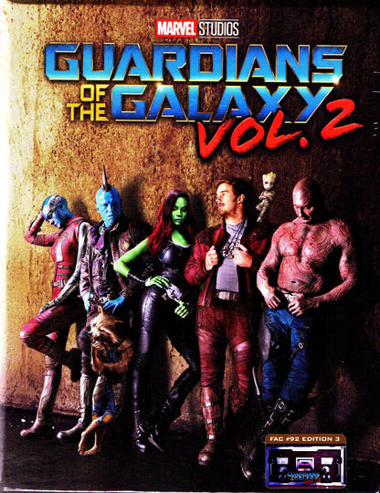 Guardians of the Galaxy: Vol. 2 3D 1-Click SteelBook (2017)(FAC#092)(Czech)