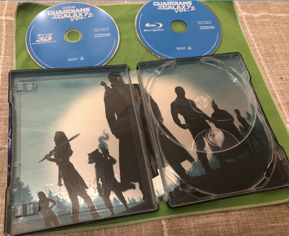 Guardians of the Galaxy: Vol. 2 3D Lenticular SteelBook (2017)(WCE#02)(Korea)