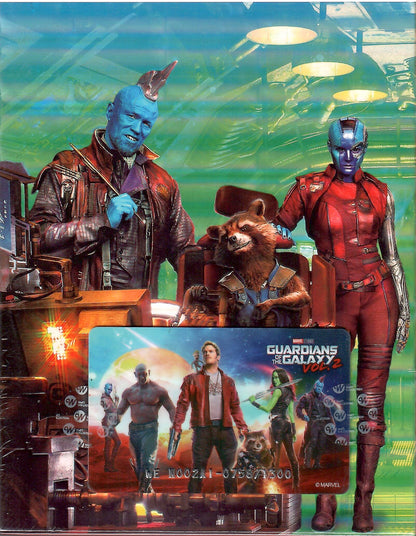 Guardians of the Galaxy: Vol. 2 3D Full Slip A1 SteelBook (2017)(WCE#02)(Korea)