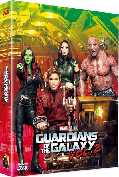 Guardians of the Galaxy: Vol. 2 3D Full Slip A1 SteelBook (2017)(WCE#02)(Korea)