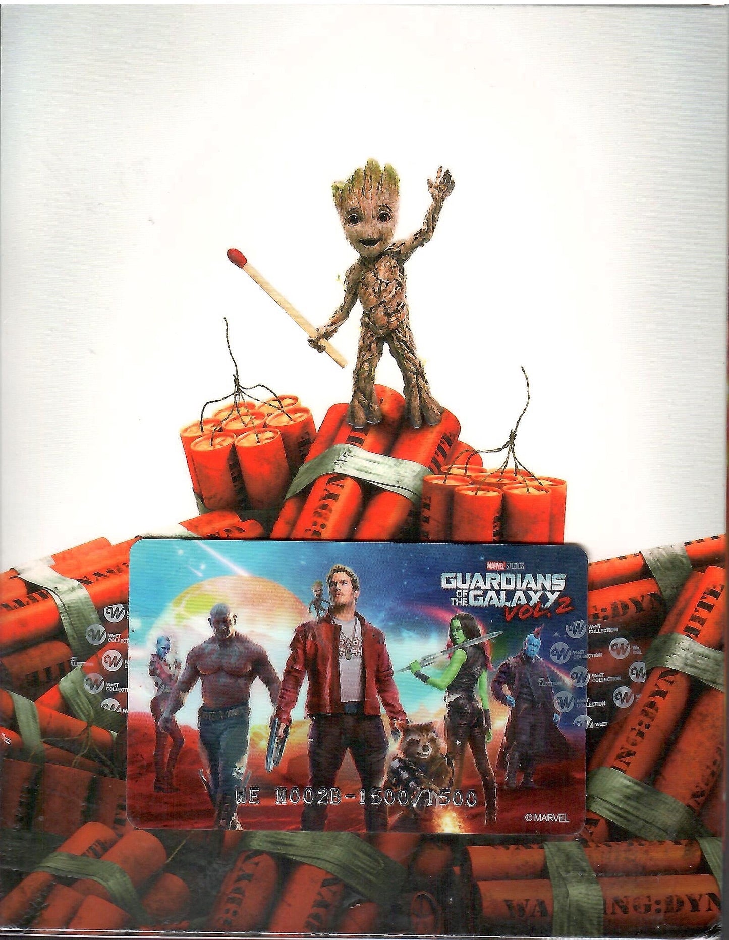 Guardians of the Galaxy: Vol. 2 3D Lenticular SteelBook (2017)(WCE#02)(Korea)