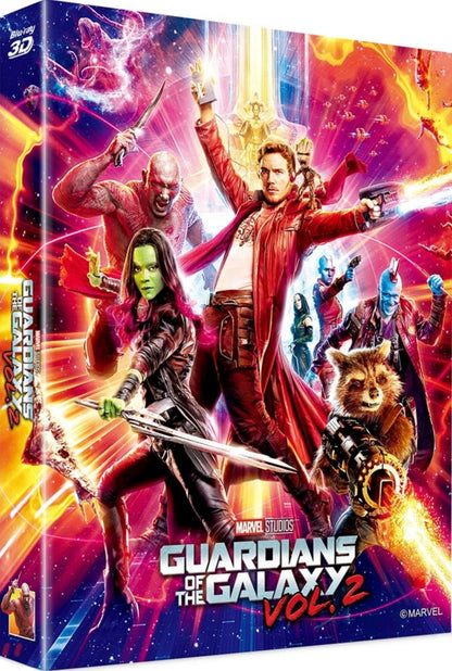 Guardians of the Galaxy: Vol. 2 3D Lenticular SteelBook (2017)(WCE#02)(Korea)