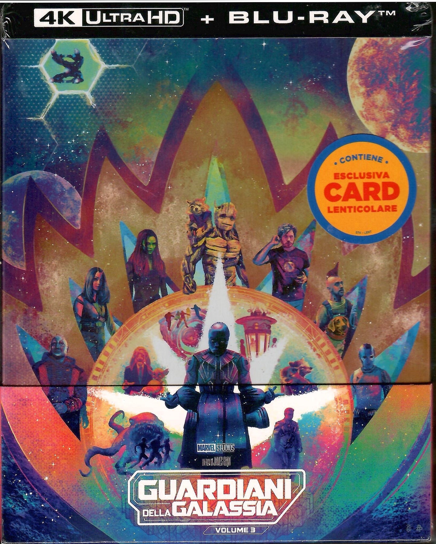 Guardians of the Galaxy: Vol. 3 4K SteelBook w/ Lenticular Card (2023)(Italy)