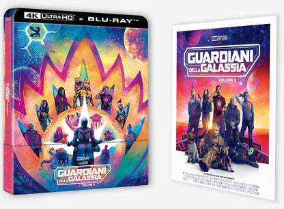 Guardians of the Galaxy: Vol. 3 4K SteelBook w/ Lenticular Card (2023)(Italy)