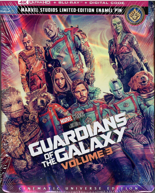 Guardians of the Galaxy: Vol 3 4K w/ Pin (Exclusive)