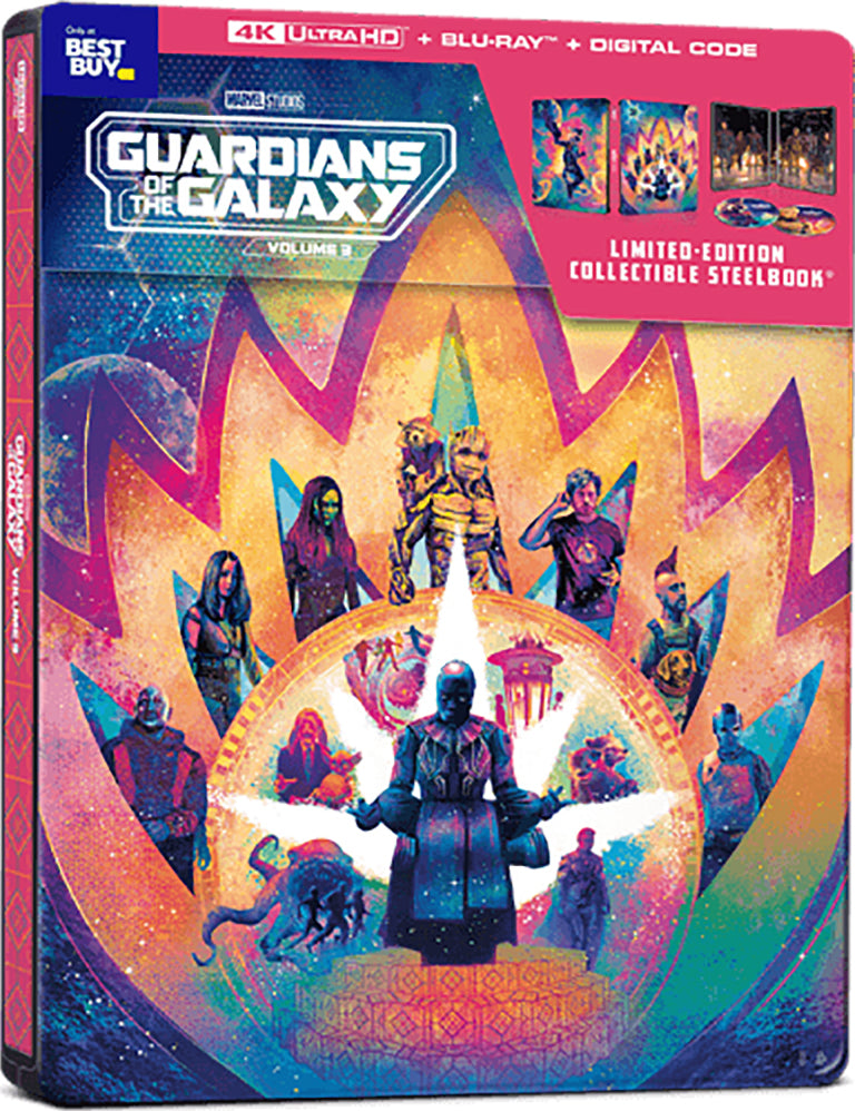 Guardians of the Galaxy: Vol 3 4K SteelBook (Exclusive) – Blurays