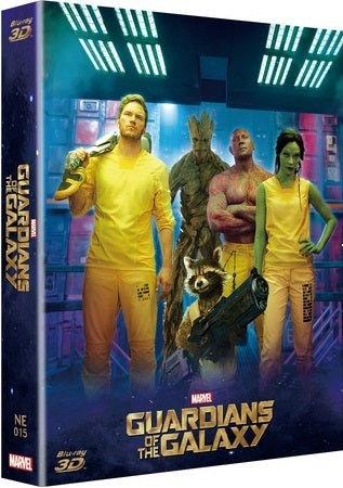 Guardians of the Galaxy 3D Full Slip B SteelBook (2014)(NE#15)(Korea)