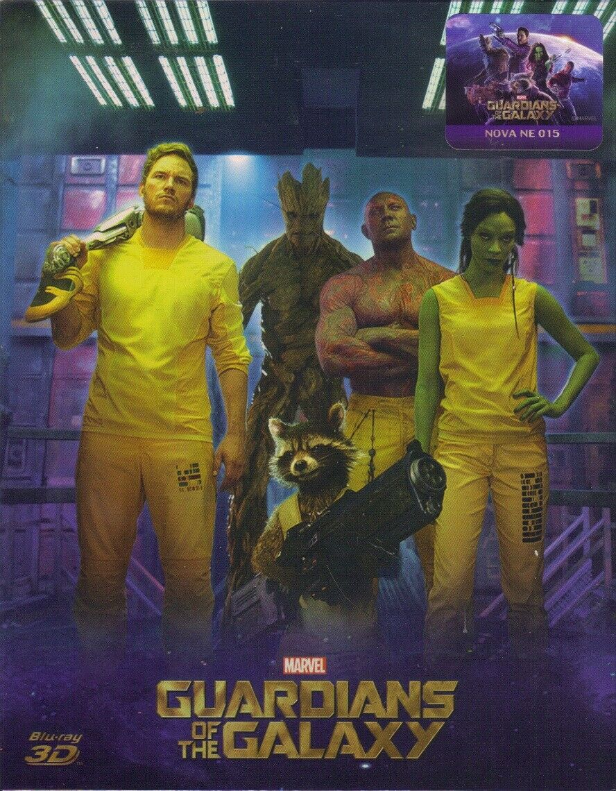 Guardians of the Galaxy 3D Full Slip B SteelBook (2014)(NE#15)(Korea)