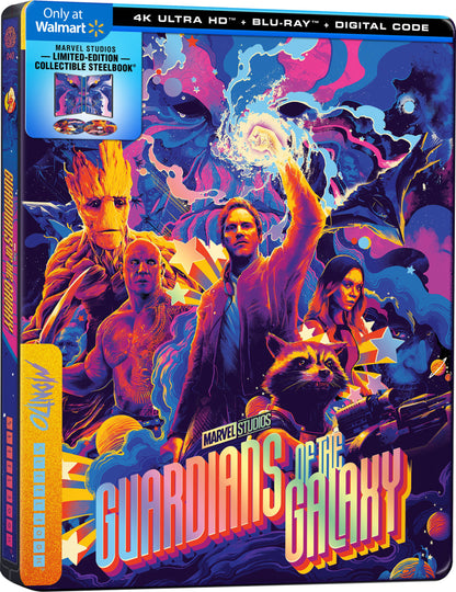 Guardians of the Galaxy 4K SteelBook (2014)(Mondo Art #40)