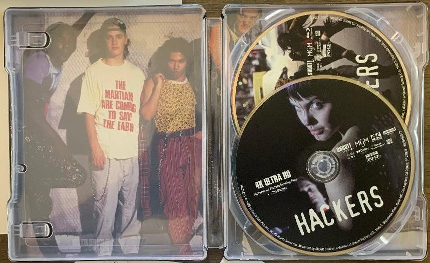Hackers 4K SteelBook (Exclusive) – Blurays For Everyone