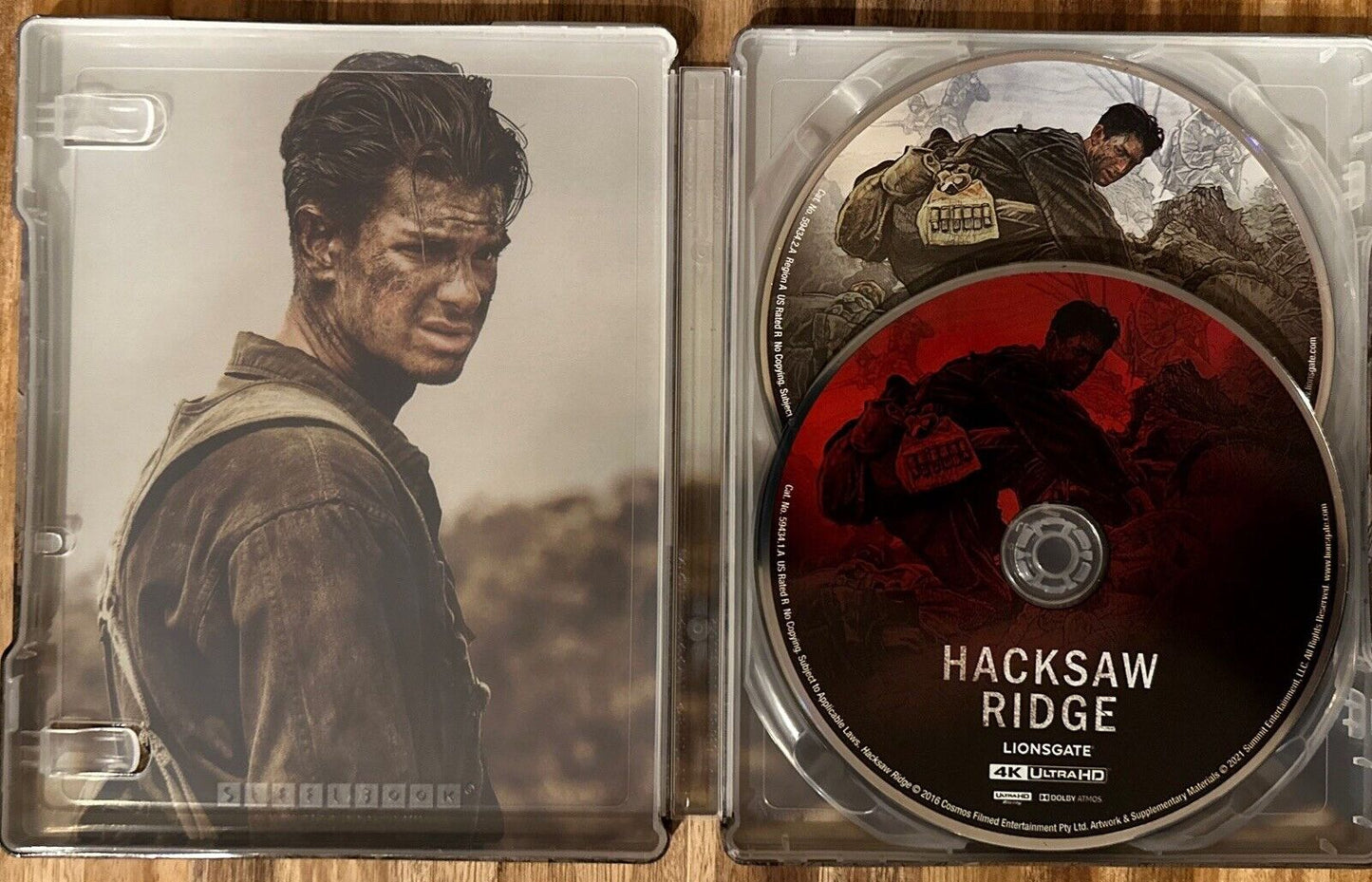 Hacksaw Ridge 4K SteelBook (Re-release)(Exclusive)