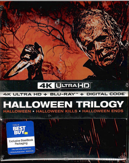 Halloween Trilogy 4K SteelBook (Exclusive)