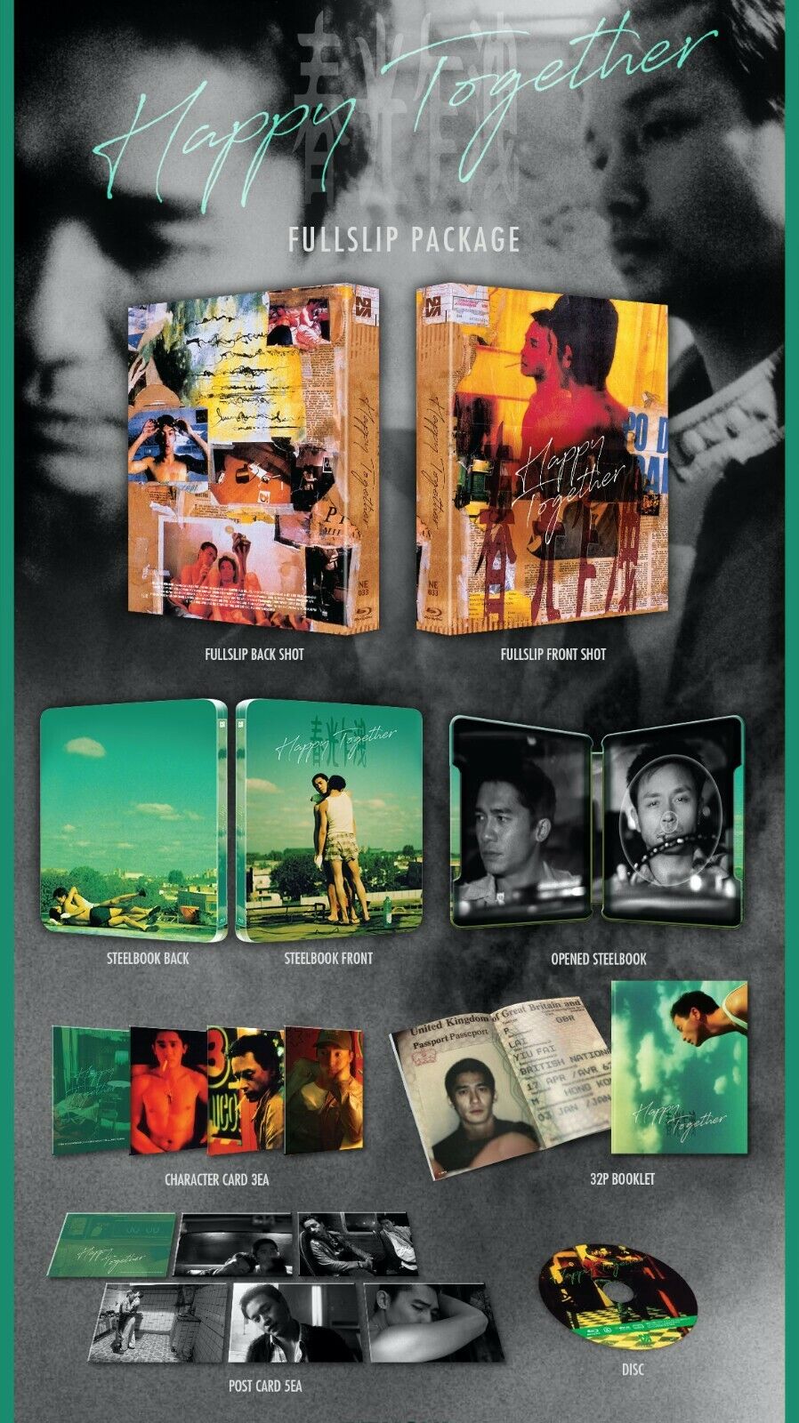 Happy Together Full Slip SteelBook (NE#33)(Korea)