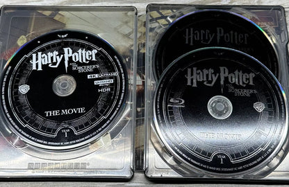 Harry Potter and the Sorcerer's Stone 4K SteelBook: Magical Movie Mode SteelBook (Exclusive)