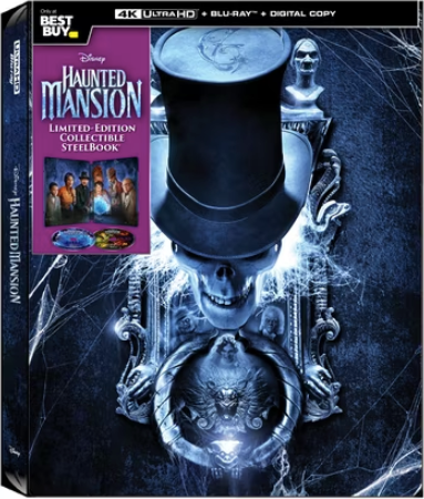 Haunted Mansion 4K SteelBook (2023)(Exclusive)