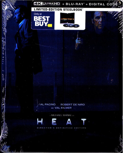 Heat 4K SteelBook (1995)(Exclusive)