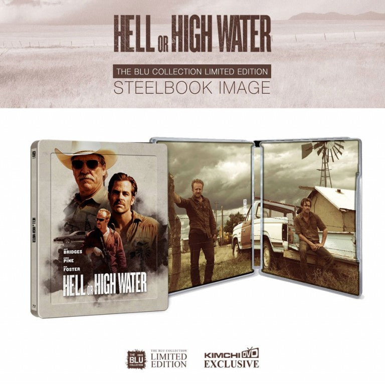 Hell or High Water Full Slip B SteelBook (KimchiDVD #051)(Korea)