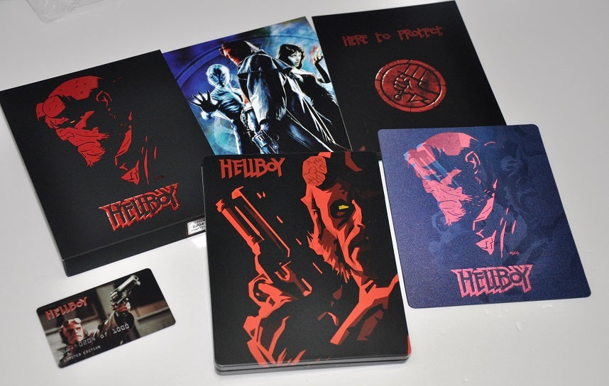 Hellboy Full Slip SteelBook + Lenticular Magnet (2004)(FAC#084)(Czech)