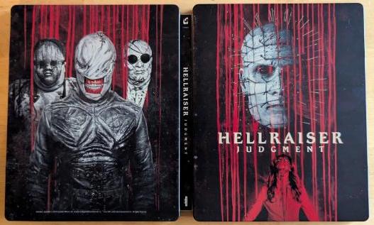 Hellraiser: Judgment 4K Full Slip A SteelBook (Germany) – Blurays