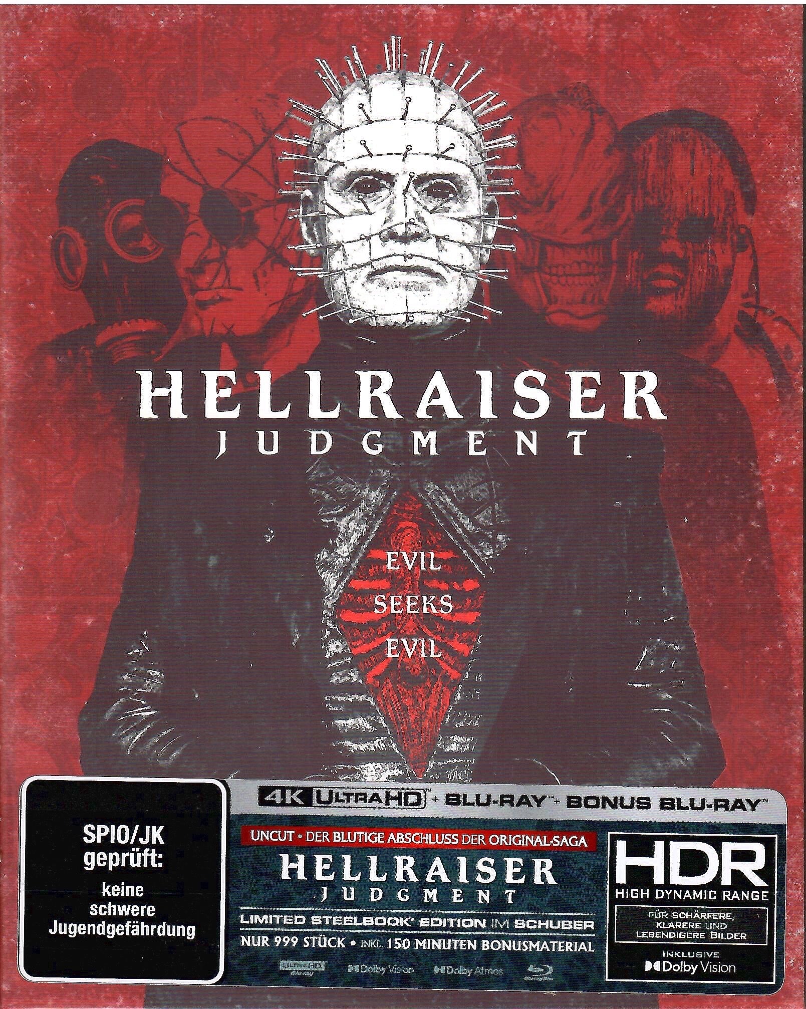 Newest Hellraiser steelcase edition Blu-ray