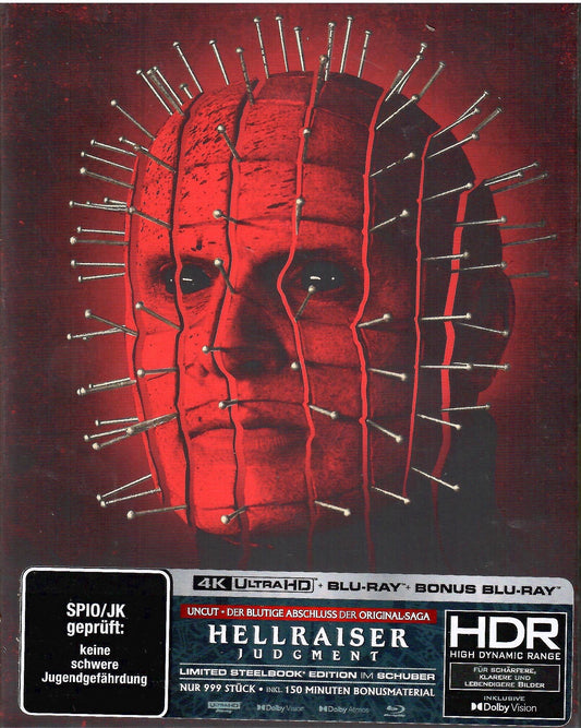 Hellraiser: Judgment 4K Full Slip C SteelBook (Germany)