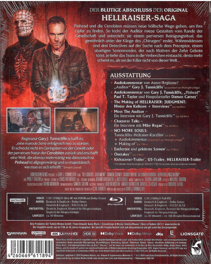 Hellraiser: Judgment 4K Full Slip C SteelBook (Germany)