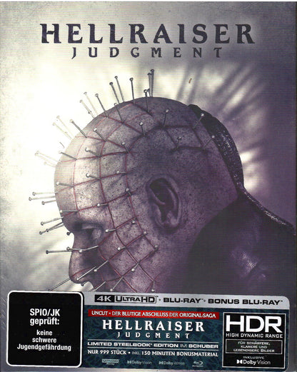 Hellraiser: Judgment 4K Full Slip D SteelBook (Germany)