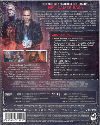 Hellraiser: Judgment 4K Full Slip D SteelBook (Germany)