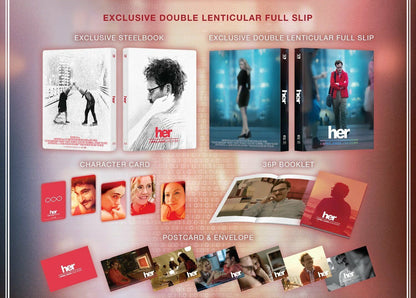 Her Double Lenticular SteelBook (2013)(ME#37)(Hong Kong)