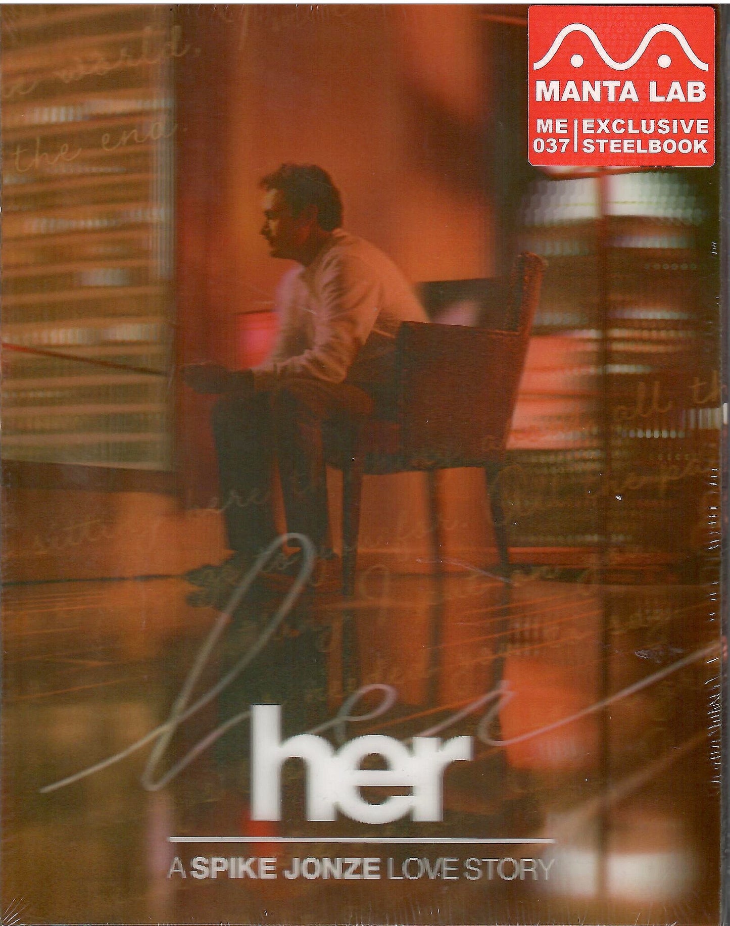 Her 1-Click SteelBook (2013)(ME#37)(Hong Kong)