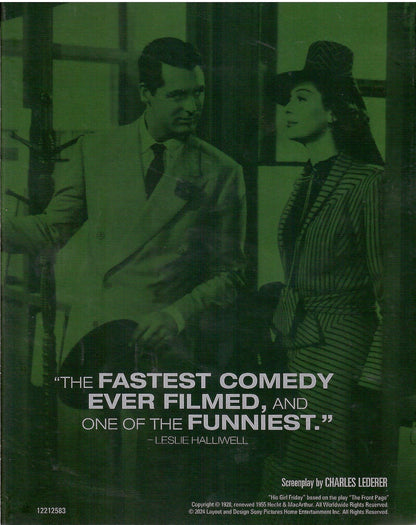 His Girl Friday 4K