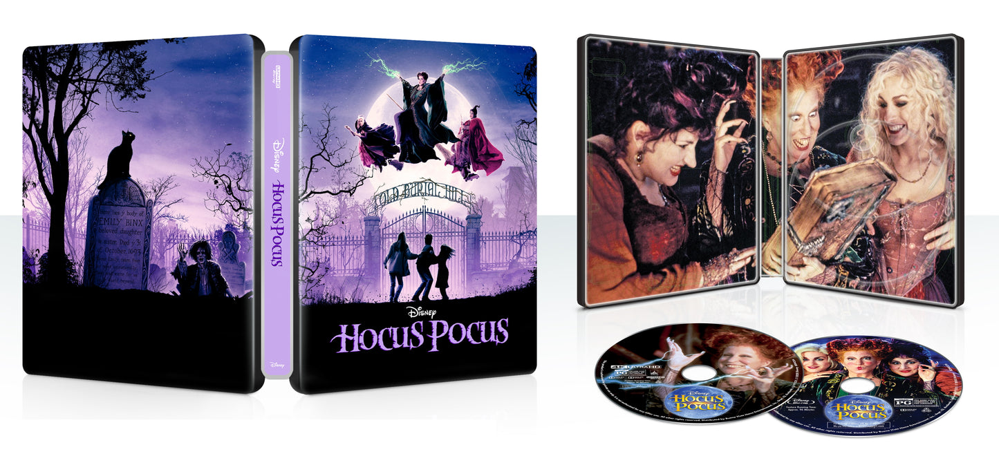 Hocus Pocus 4K SteelBook (Exclusive)