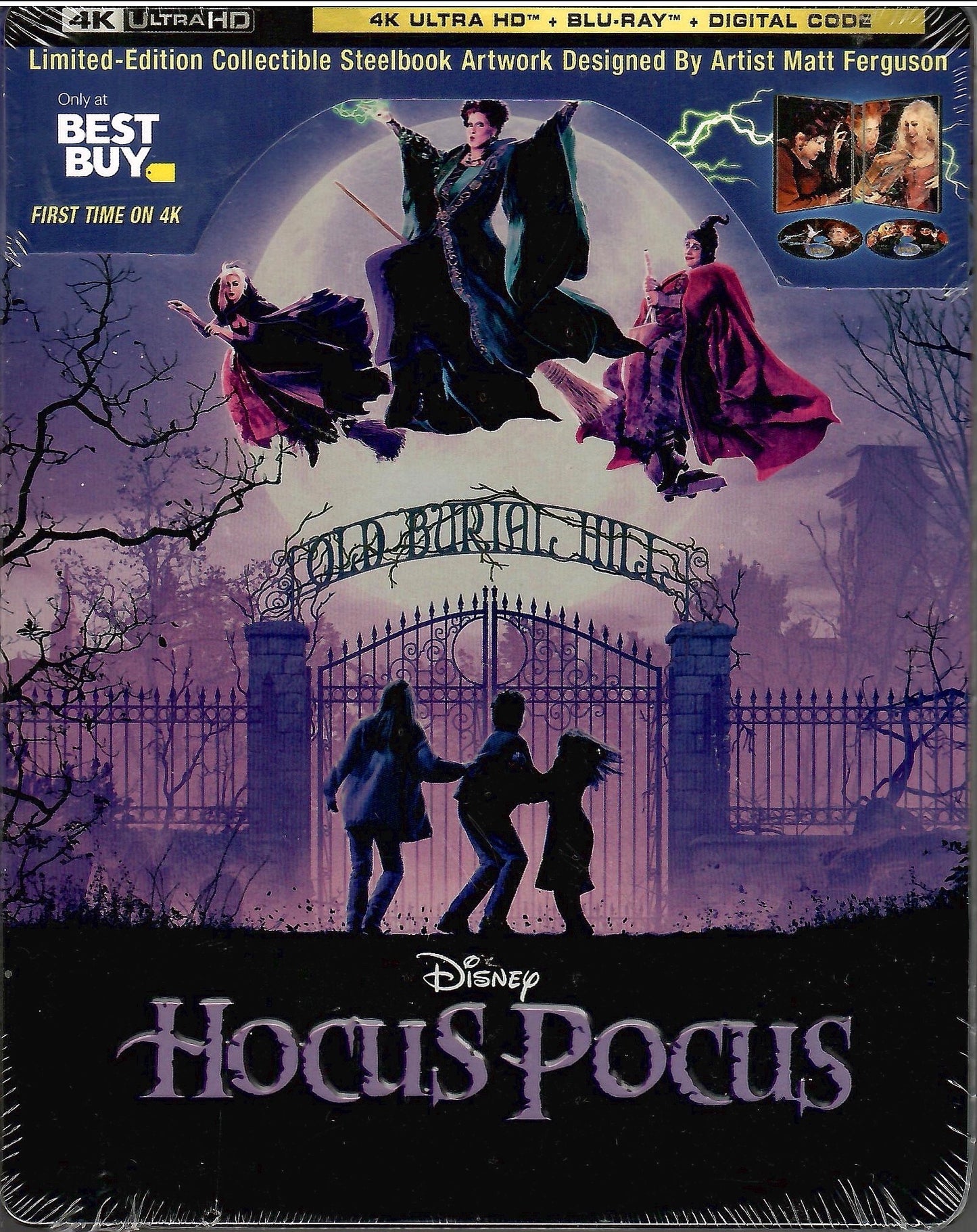 Hocus Pocus 4K SteelBook (Exclusive)