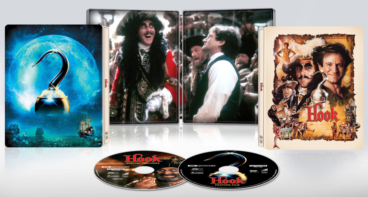 [Pre-Order] Hook 4K SteelBook (1991)