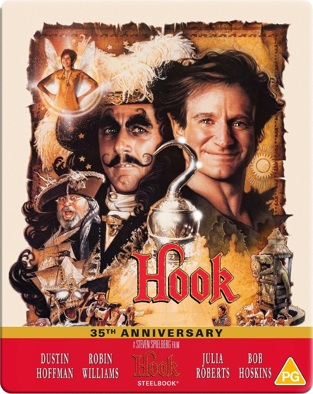 [Pre-Order] Hook 4K SteelBook (1991)(UK)