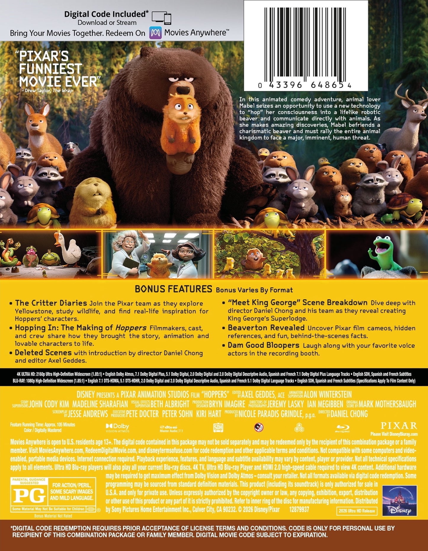 Hoppers 4K SteelBook