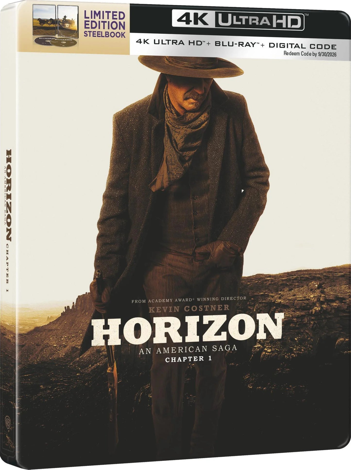 Horizon: An American Saga - Chapter 1 4K SteelBook (Exclusive)