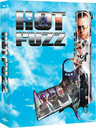 Fuzz Rays Hot Fuzz Full Slip SteelBook (EE#002)(UK) – Blurays For Everyone