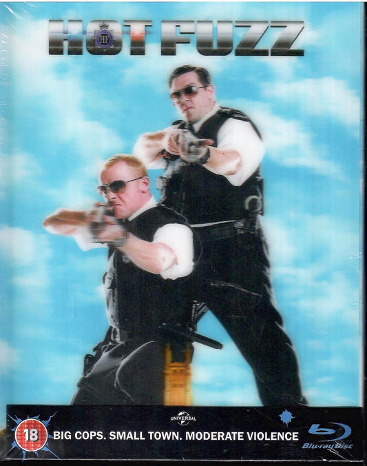 Hot Fuzz Lenticular SteelBook (EE#002)(UK)