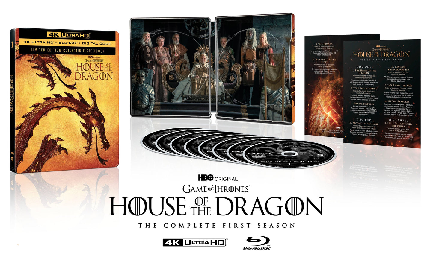 House of the Dragon: Season 1 4K SteelBook