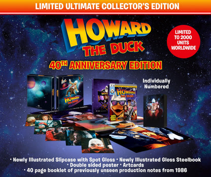 [Pre-Order] Howard the Duck 4K Full Slip SteelBook: Ultimate Collector's Edition (UK)