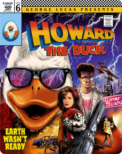 [Pre-Order] Howard the Duck 4K Full Slip SteelBook: Ultimate Collector's Edition (UK)