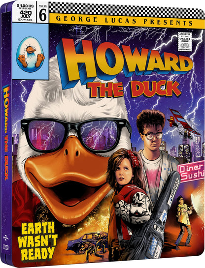 [Pre-Order] Howard the Duck 4K Full Slip SteelBook: Ultimate Collector's Edition (UK)