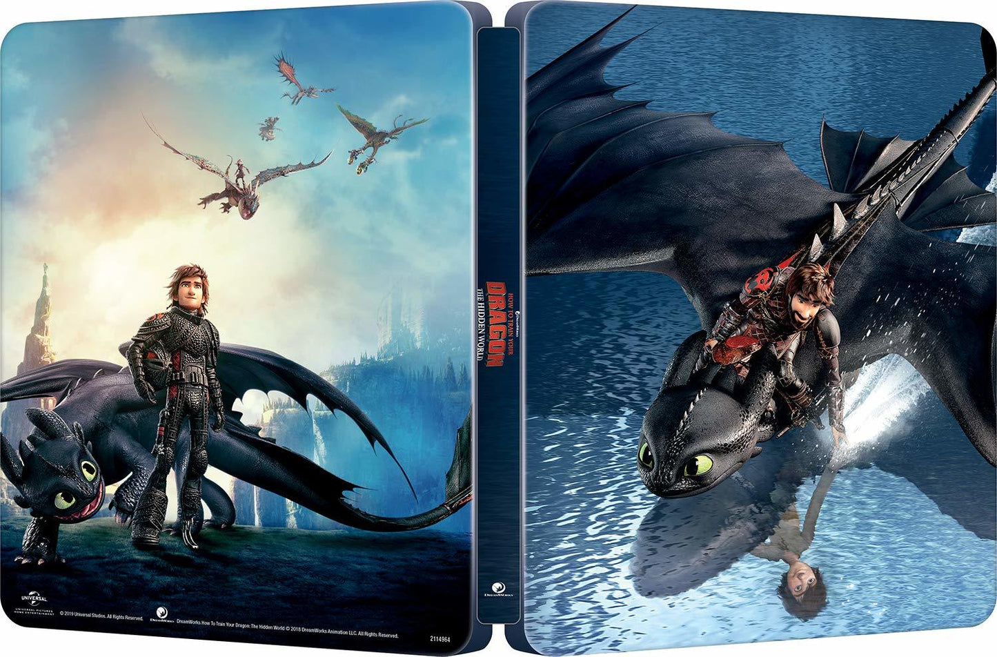 How to Train Your Dragon: The Hidden World 4K SteelBook (Exclusive)